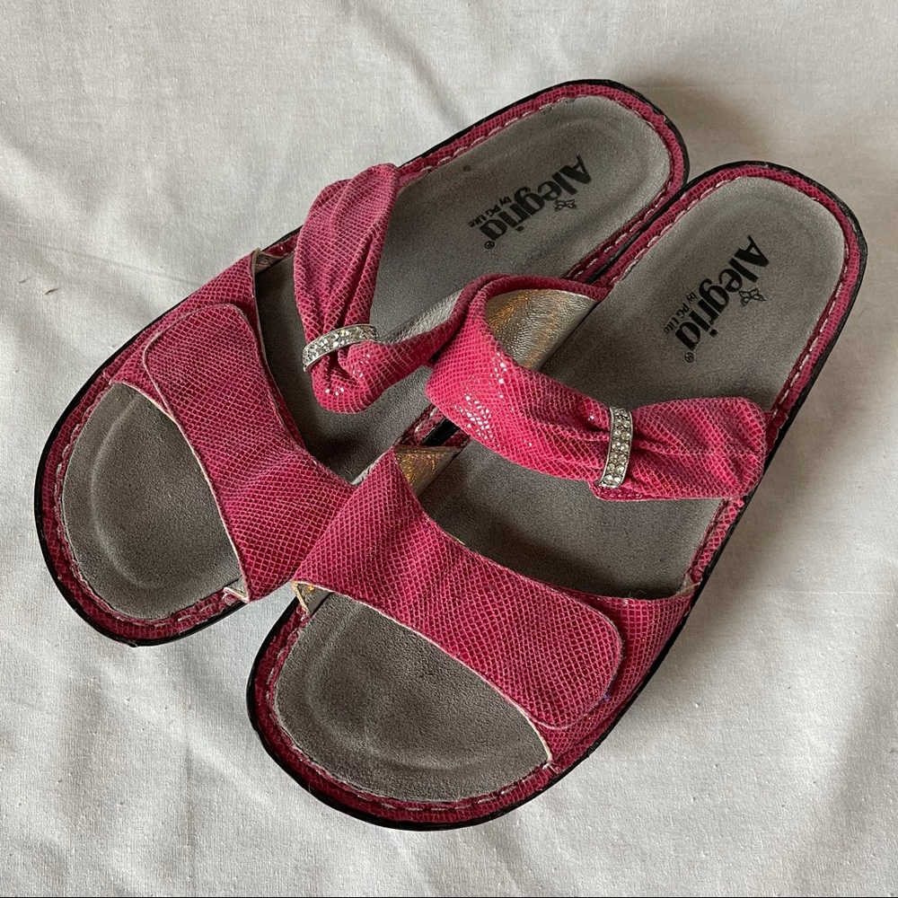 Alegria sandals, size 10